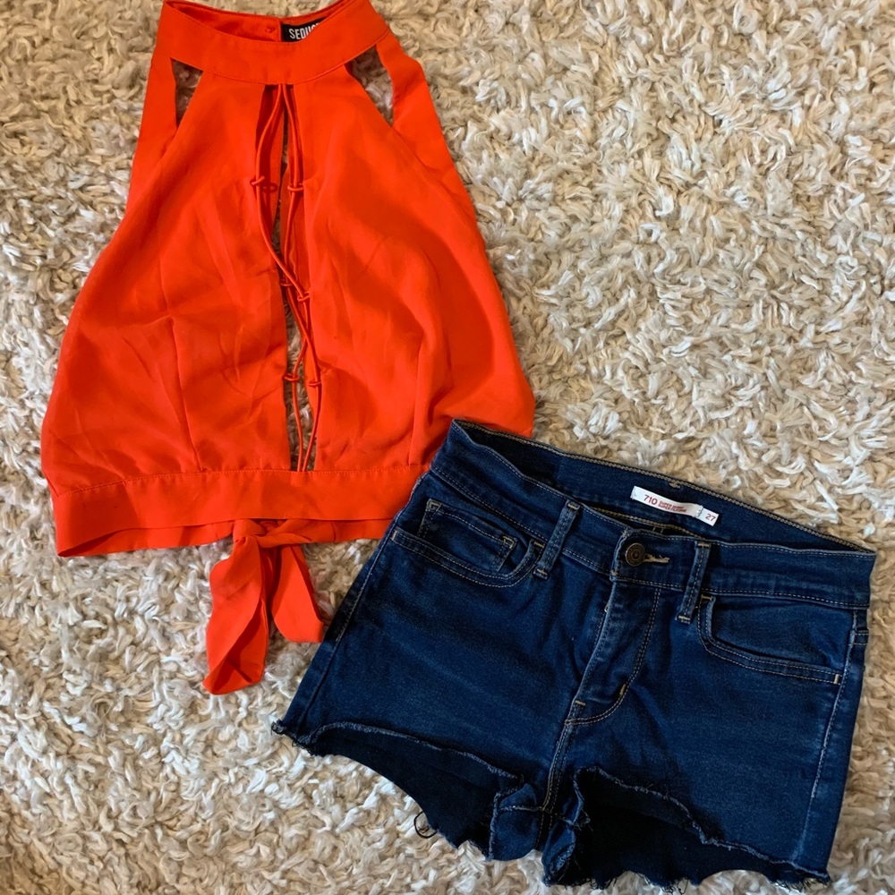 Red top.